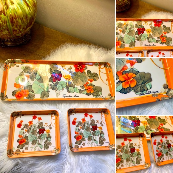 🦋2/$10 3/$15 4/$18 5/$20 Vintage Italian Trays